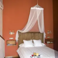 Ginkgos Dormitorio Toscana con cama de matrimonio